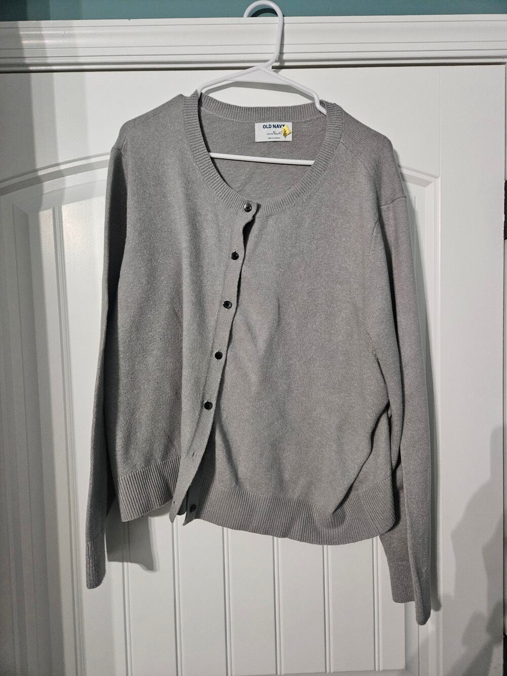 Old Navy Womens Gray Cardigan Sweater Plus Size 3X